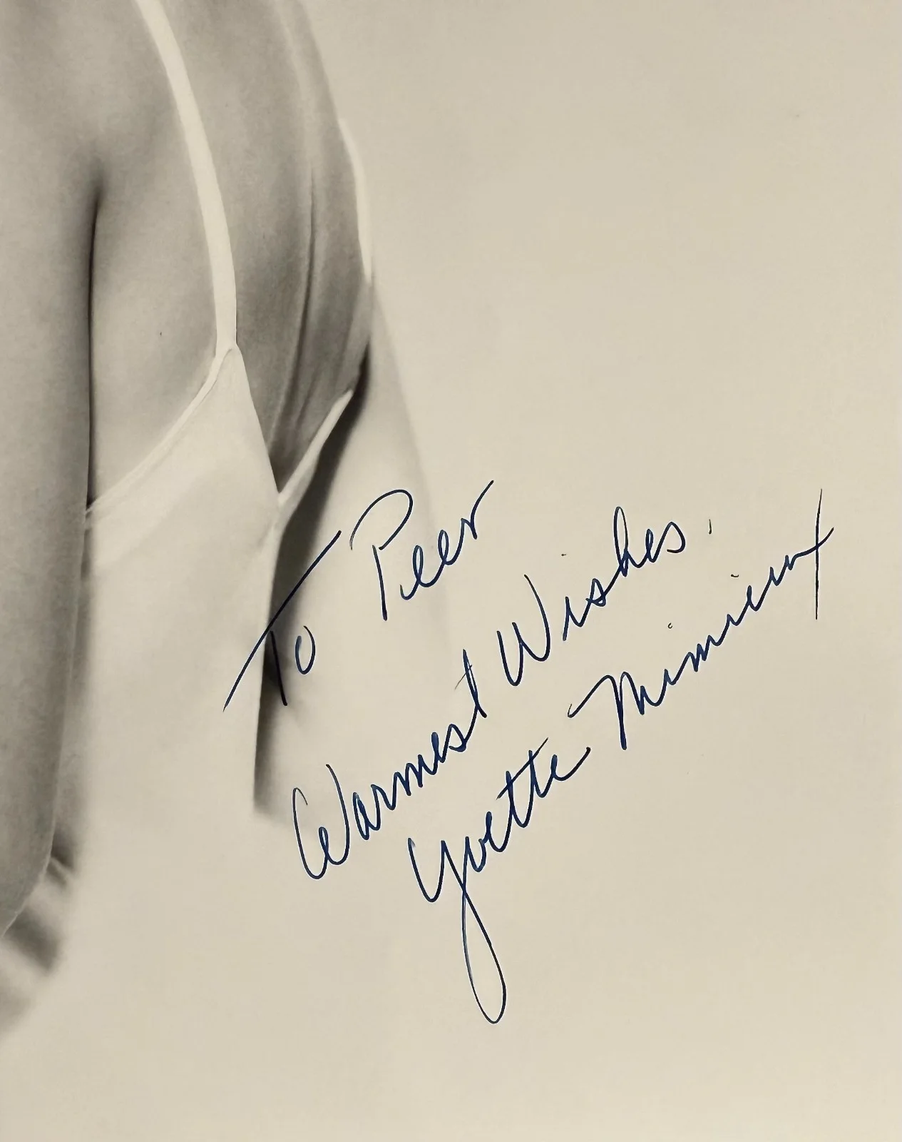 Yvette Mimieux — YVETTE MIMIEUX SIGNED Autograph 9" x 12" PHOTO Where the Boys Are JSA CERTIFIED, изображение 3