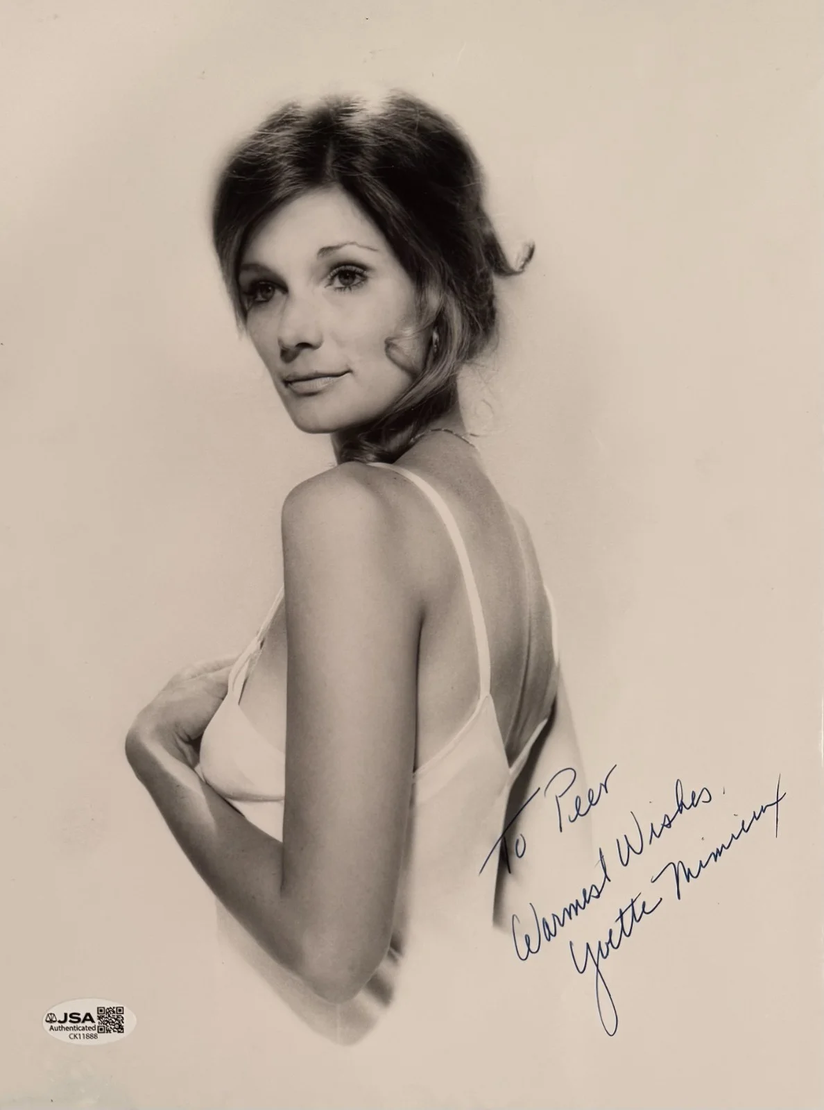 Yvette Mimieux — YVETTE MIMIEUX SIGNED Autograph 9" x 12" PHOTO Where the Boys Are JSA CERTIFIED, изображение 5