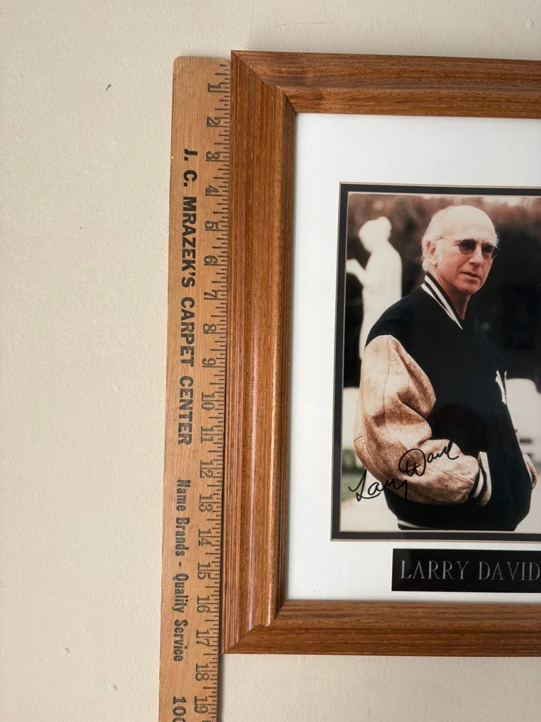 Larry David — LARRY DAVID Signed 8x10 Photo w/ CAA Certification Framed, image 5
