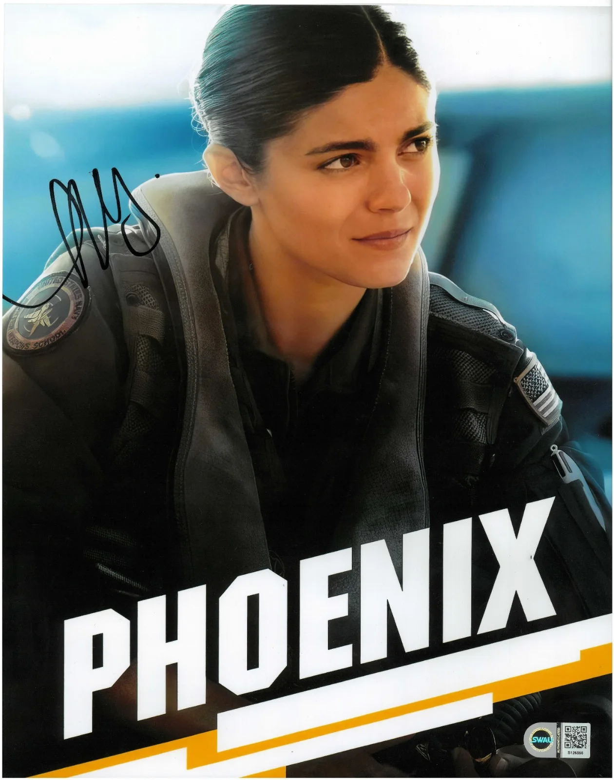 Monica Barbaro — Monica Barbaro Signed 11x14 Photo Top Gun Sexy SWAU Authenticated RARE