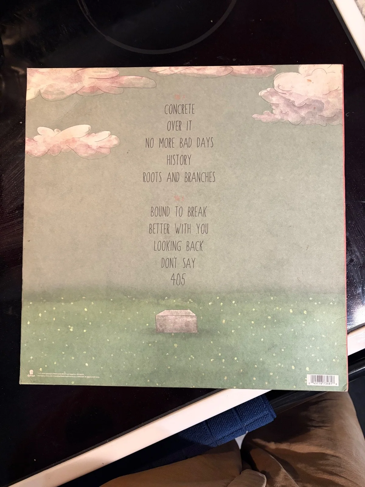 Signed/autographed vinyl from this wild life- Couded LP, image 2