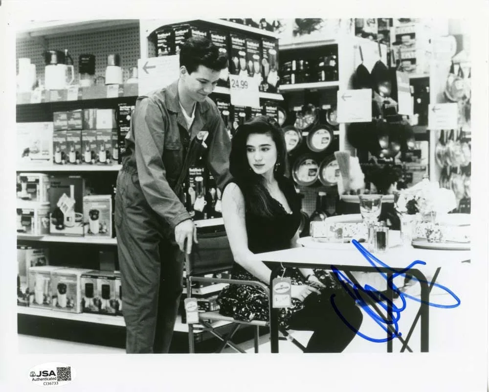 A Star — Jennifer Connelly Career Opportunities 8X10 Photo Signed Autographed JSA COA