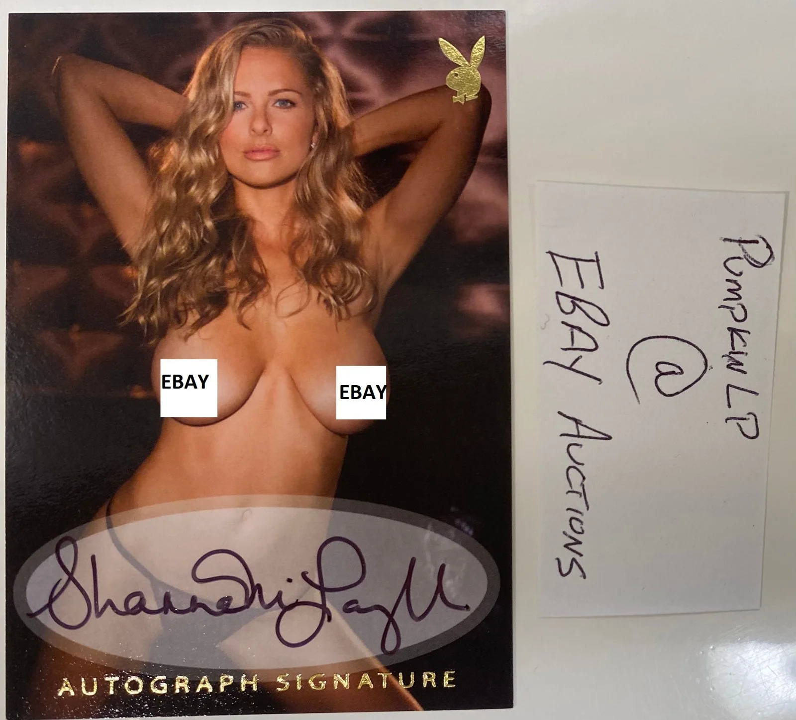 Shanna McLaughlin — RARE Shanna McLaughlin Signed 2011 Playboy Playmate Special Editions Auto SM1, изображение 2