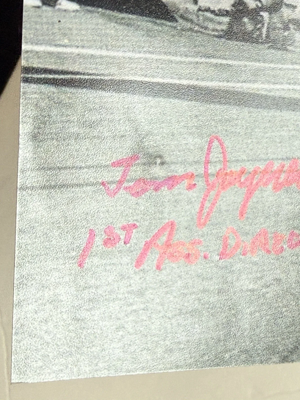 Tom Joyner — Andy Stone & Tom Joyner RARE Jaws 50th SIGNED AUTOGRAPHED 8x10 K9 COA, image 2