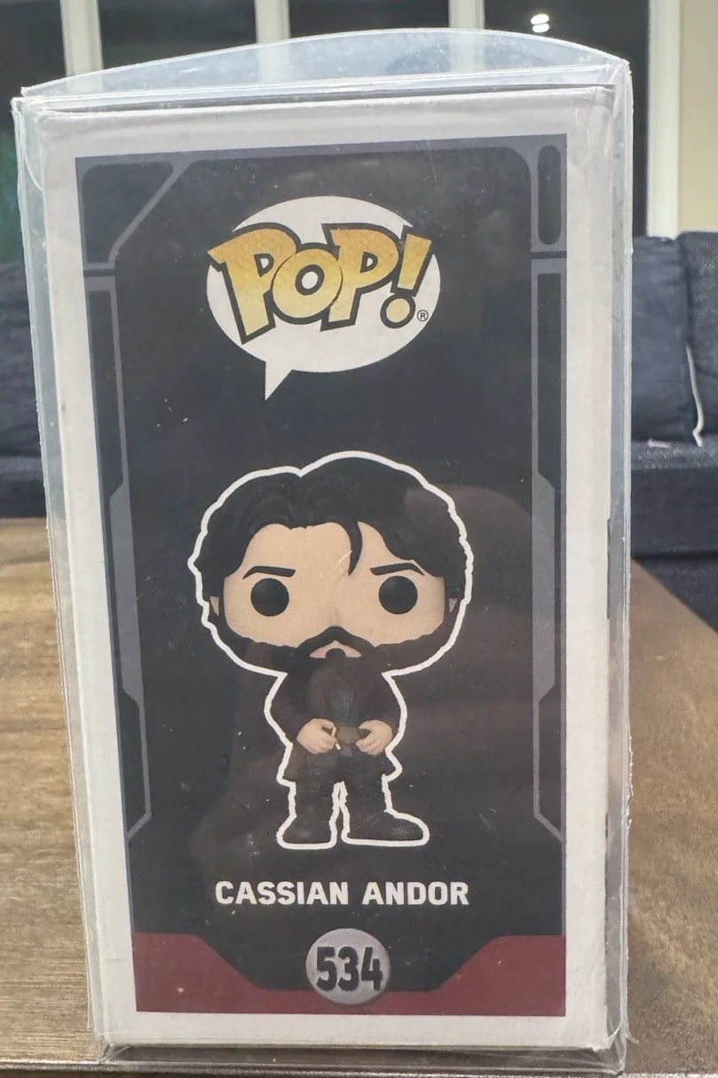 Diego Luna — Diego Luna Signed Ltd Ed. Cassian Andor Star Wars Funko POP #534 & Beckett COA, изображение 4