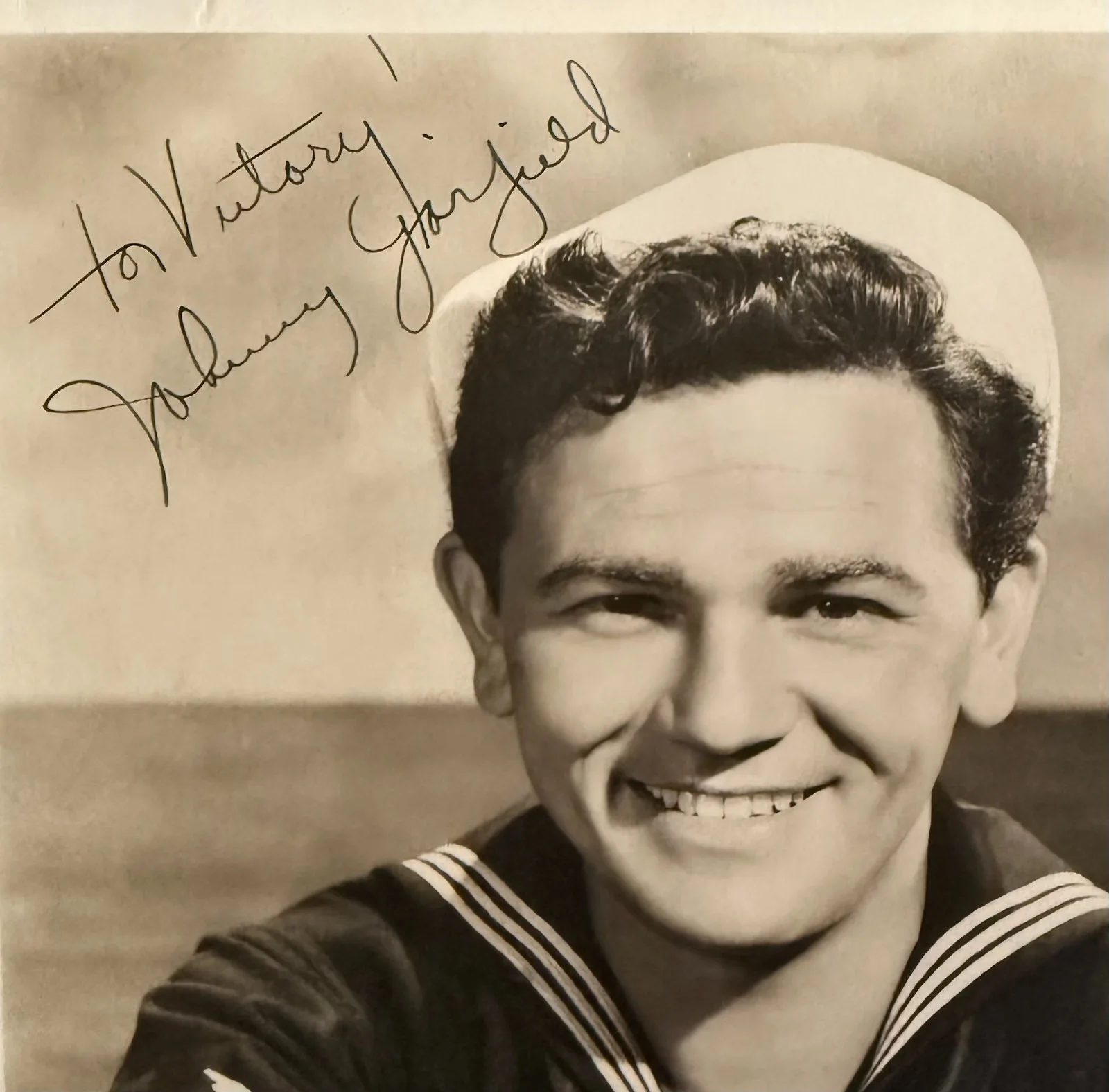 John Garfield — JOHN GARFIELD Signed Autograph 8 X 10 PHOTO DESTINATION TOKYO JSA CERTIFIED 1943, image 2