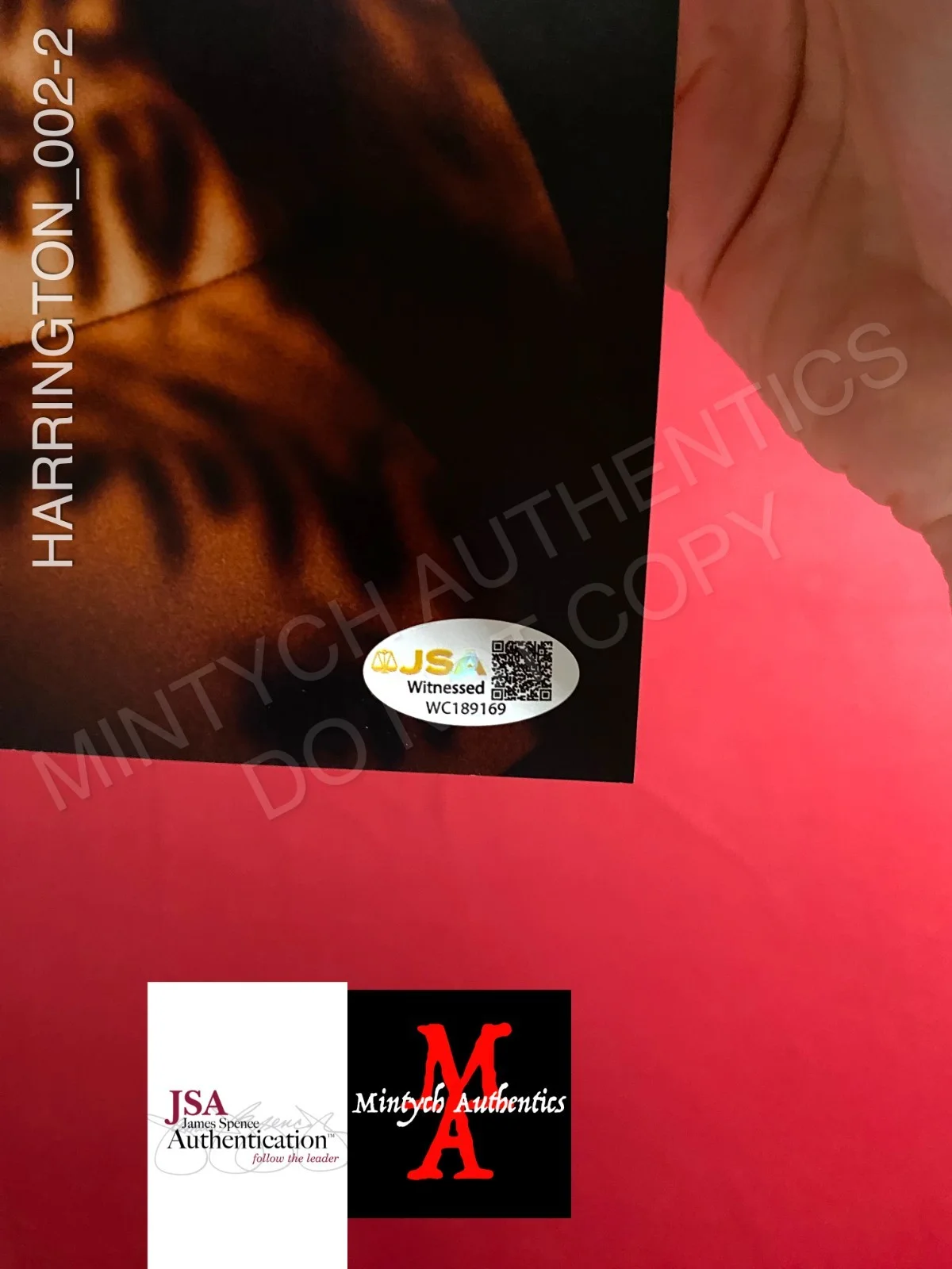 Desmond Harrington — Desmond Harrington autographed signed 11x17 photo Wrong Turn JSA COA, изображение 2