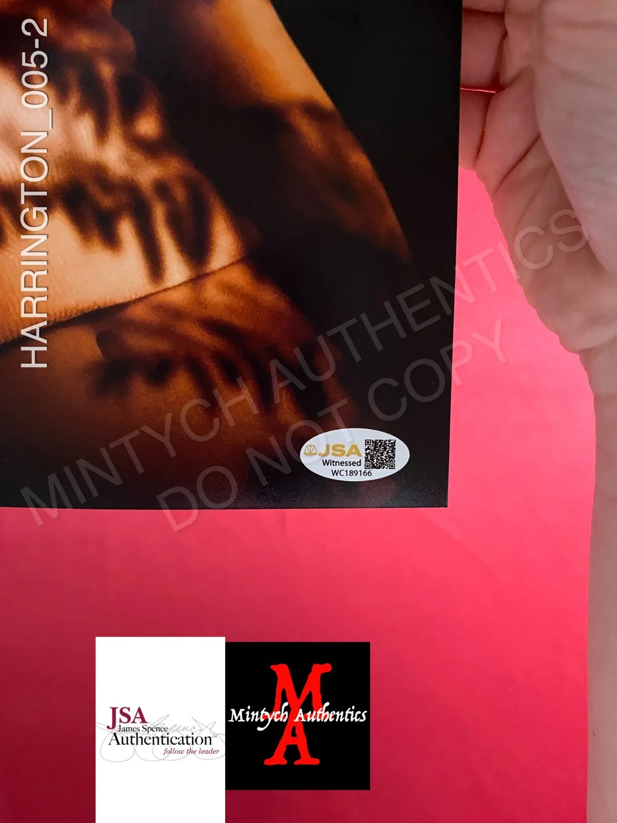 Desmond Harrington — Desmond Harrington autographed signed 11x17 photo Wrong Turn JSA COA, изображение 2