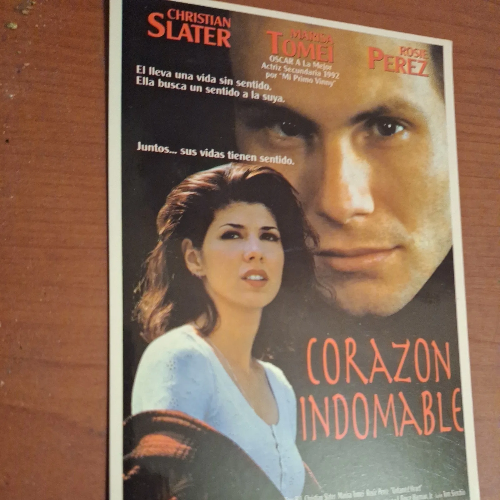 Vintage Style "Untamed Heart" 1993 Premium illustration Reproduction Postcard, изображение 3