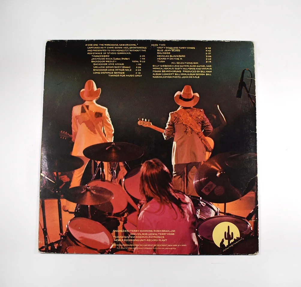ZZ Top Fandango! Autographed Signed Album LP Record Certified Authentic JSA COA, изображение 2