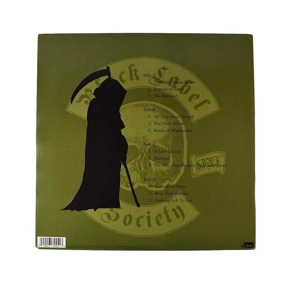 Zakk Wylde Ozzy Black Label Autographed Signed Album LP Record Beckett BAS COA, image 2
