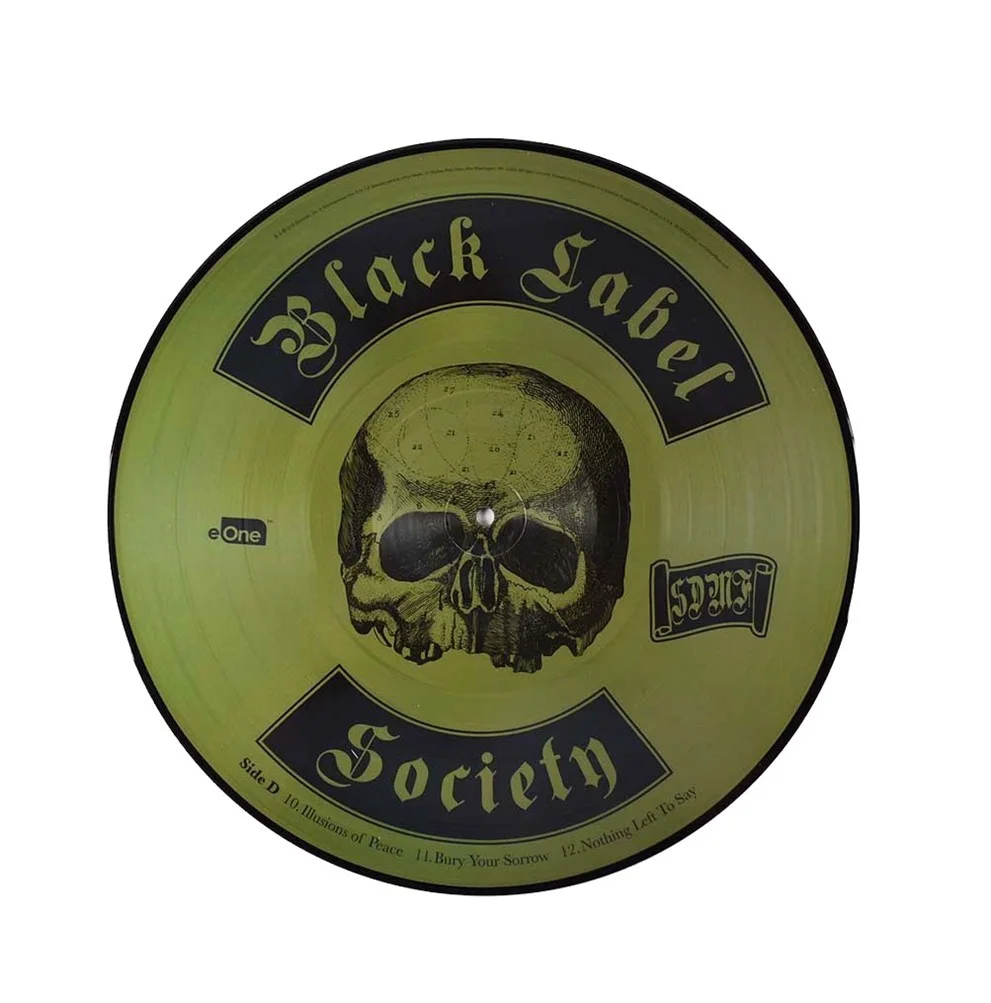 Zakk Wylde Ozzy Black Label Autographed Signed Album LP Record Beckett BAS COA, image 4