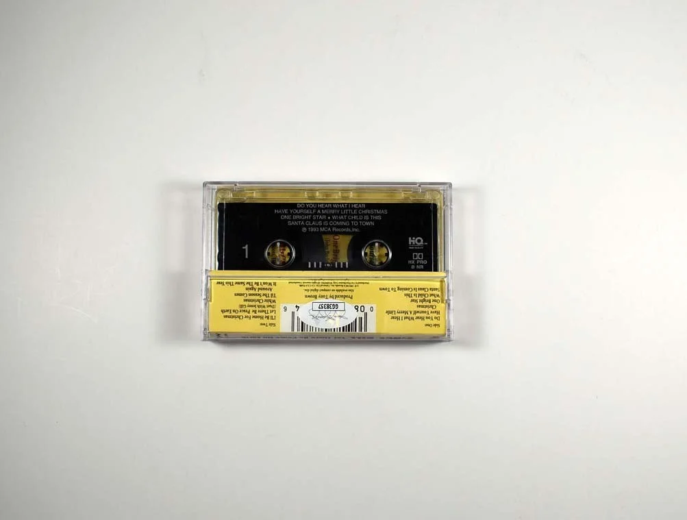 Vince Gill Let There Be Peace On Earth Autographed Signed Cassette Tape JSA COA, изображение 2