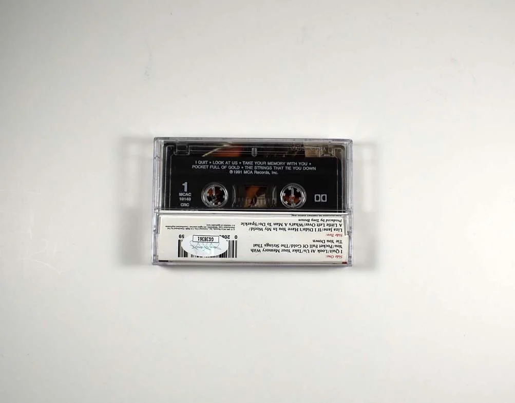 Vince Gill Pocket Full Of Gold Autographed Signed Cassette Tape JSA COA, image 2