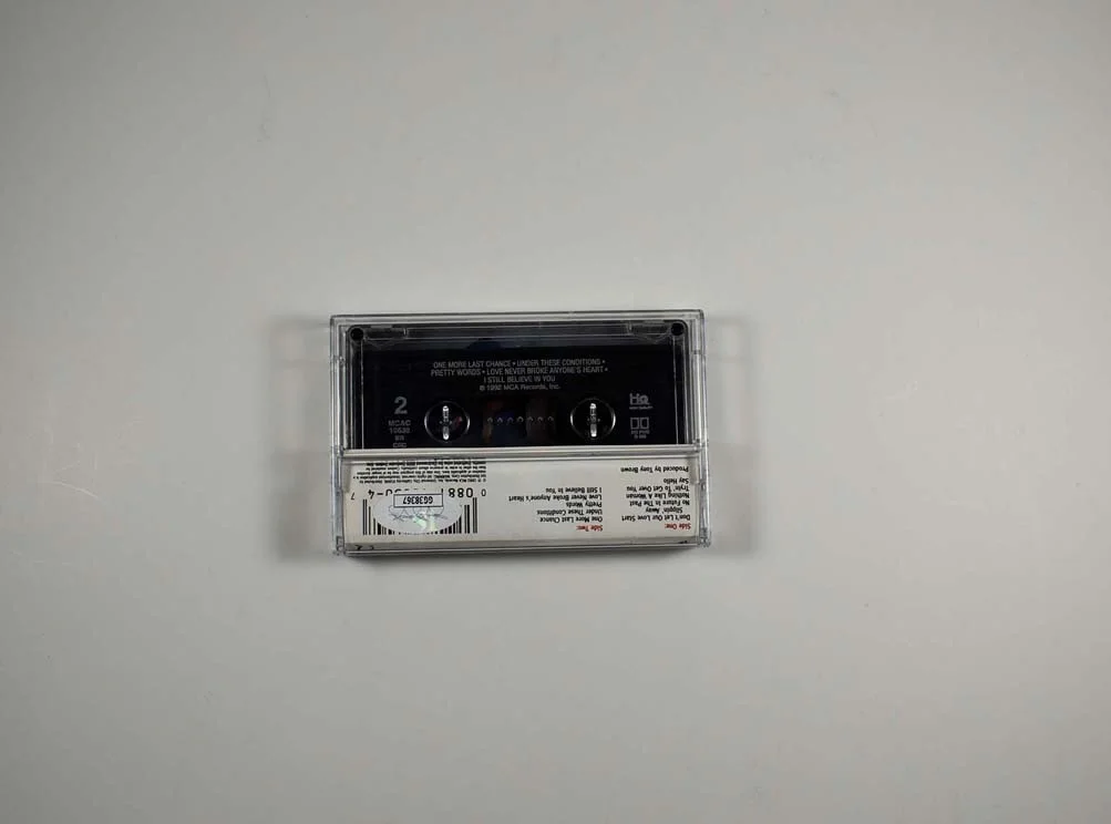 Vince Gill I Still Believe In You Autographed Signed Cassette Tape JSA COA, image 2