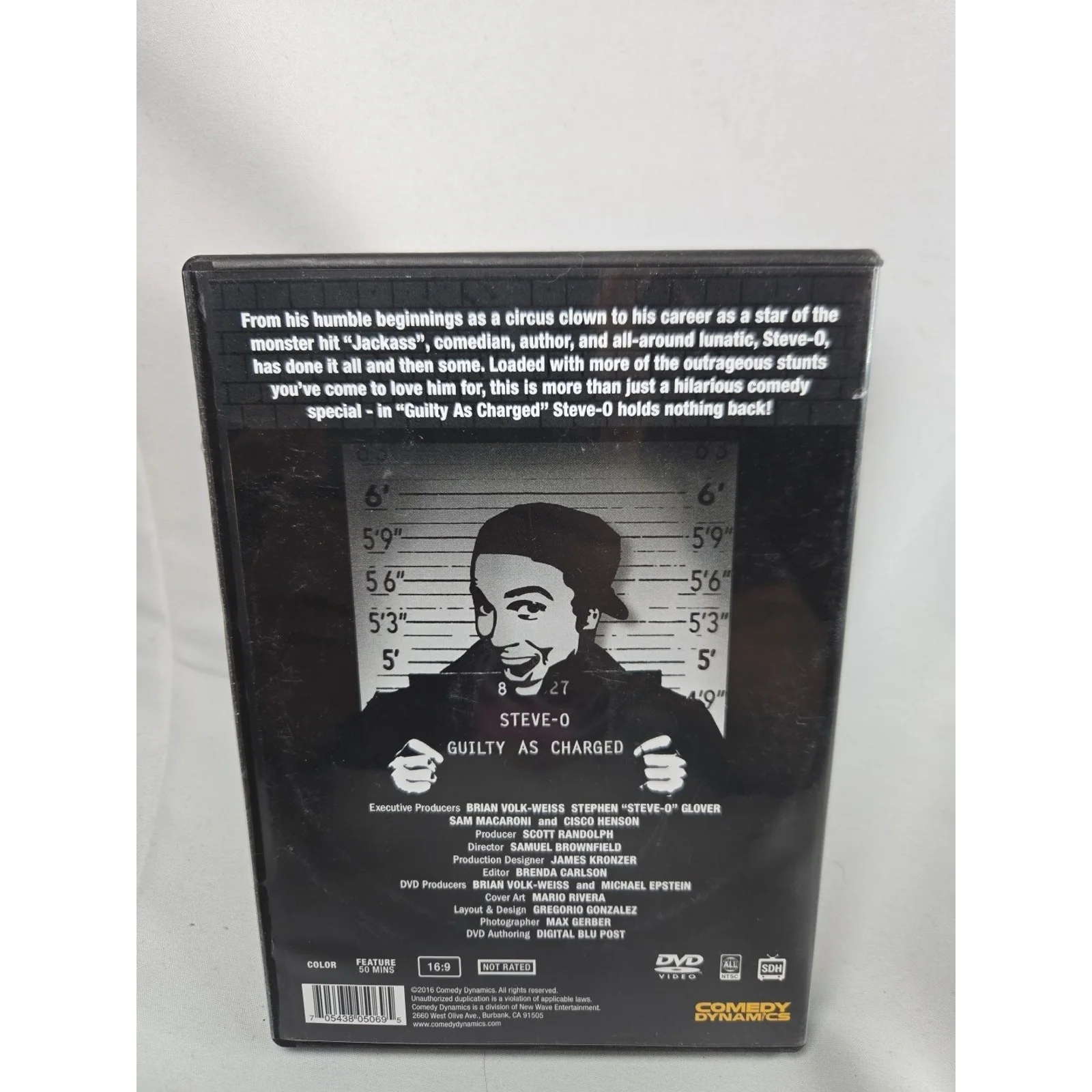 Autographed Steve-o Guilty as Charged DVD, image 5