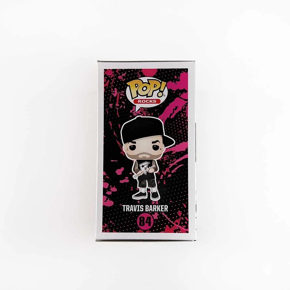 Travis Barker Blink 182 Autographed Signed Funko Pop Authentic PSA/DNA COA, image 4