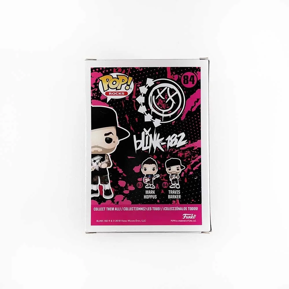 Travis Barker Blink 182 Autographed Signed Funko Pop Authentic PSA/DNA COA, image 5