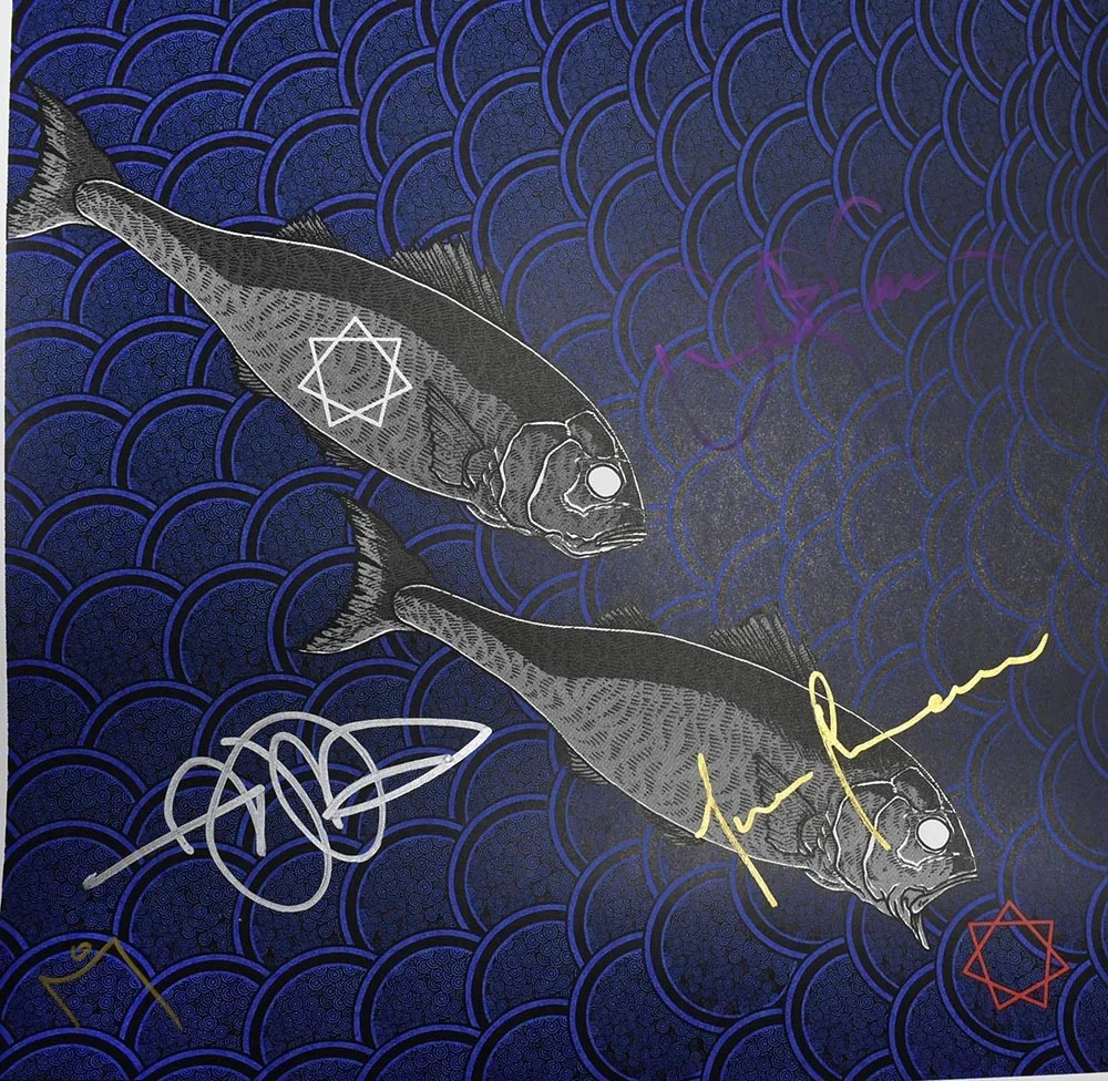 Tool Sydney Allphones Arena Autographed Signed Poster Authentic, изображение 2
