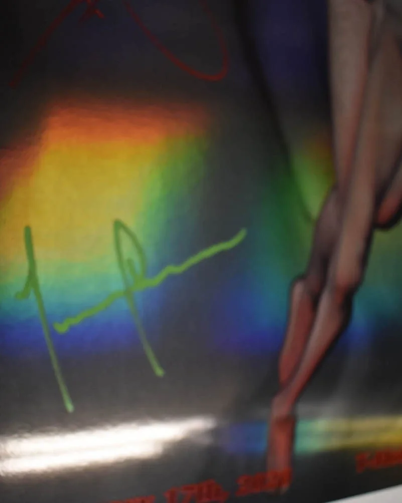 Tool Las Vegas Fear Inoculum T-Mobile Arena Autographed Signed Poster Authentic, изображение 3