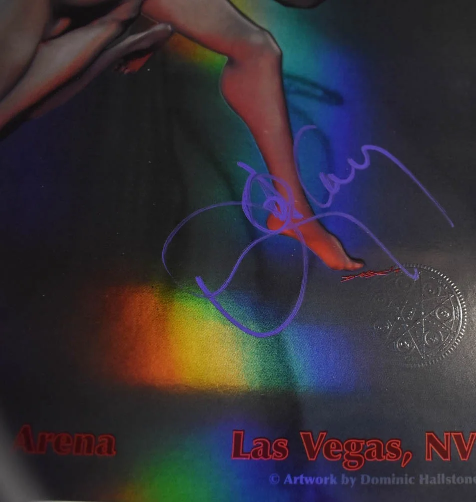 Tool Las Vegas Fear Inoculum T-Mobile Arena Autographed Signed Poster Authentic, изображение 4