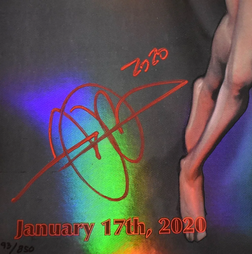 Tool Las Vegas Fear Inoculum T-Mobile Arena Autographed Signed Poster Authentic, image 5