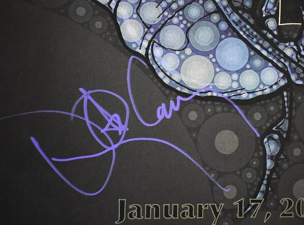 Tool Grand Prairie DFW Verizon Theater Autographed Signed Poster Authentic, image 5