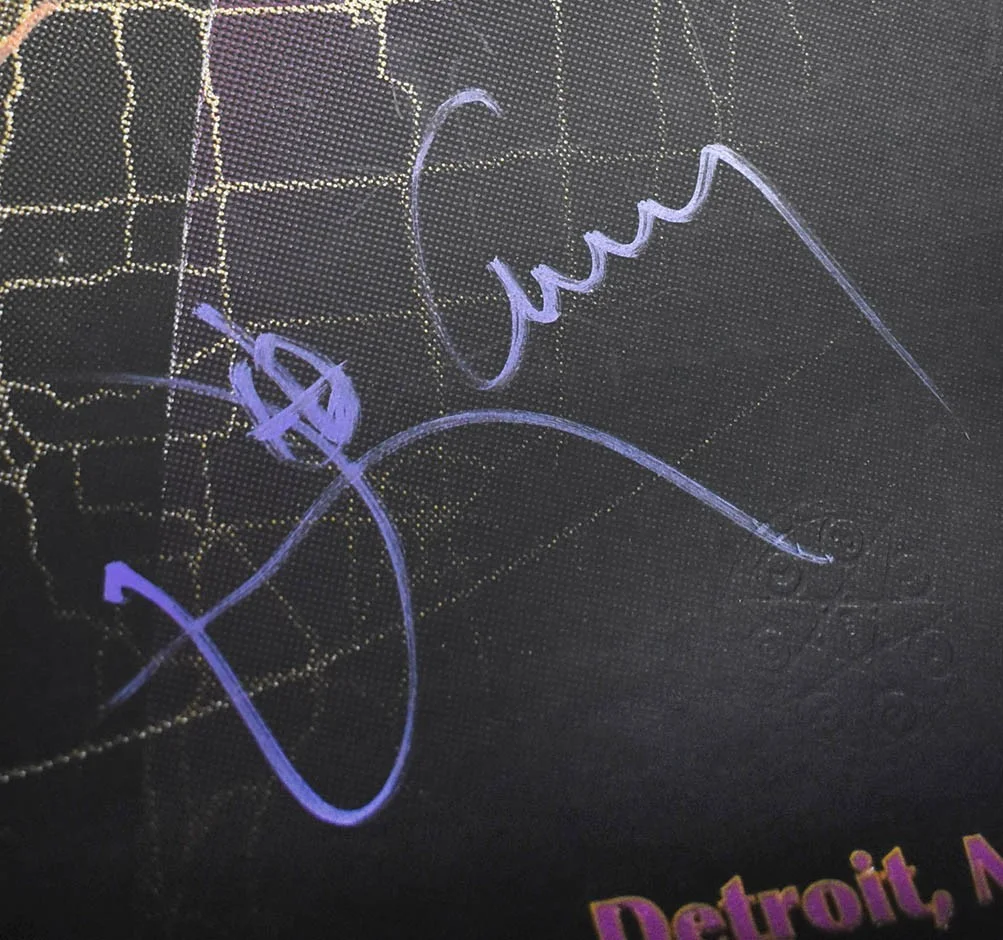 Tool Detroit Fear Inoculum Little Caesars Autographed Signed Poster Authentic, image 4