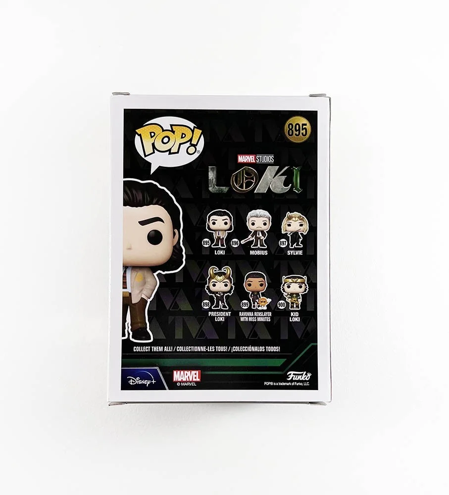 Tom Hiddleston — Tom Hiddleston Avengers Loki Autographed Signed Funko Pop Authentic BAS COA, image 2