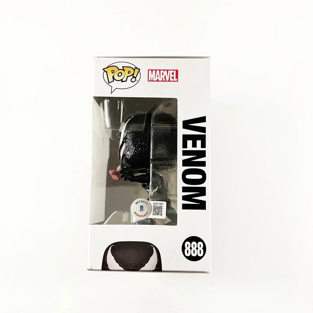 Tom Hardy — Tom Hardy Marvel Venom 888 Autographed Signed Funko Pop Authentic BAS COA, image 2