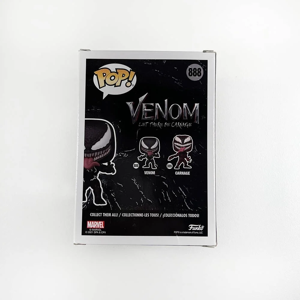 Tom Hardy — Tom Hardy Marvel Venom 888 Autographed Signed Funko Pop Authentic BAS COA, image 3