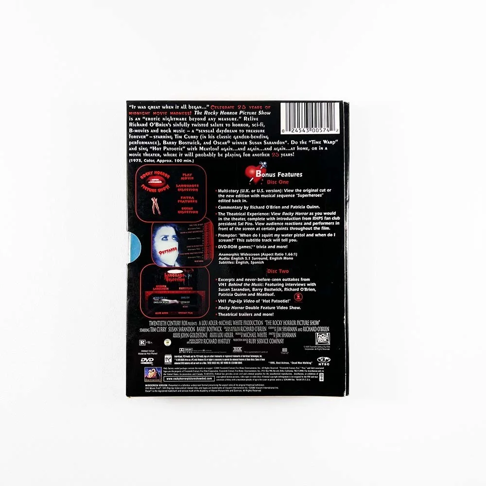 Tim Curry — Tim Curry Rocky Horror Picture Show Autographed Signed DVD Authentic PSA/DNA COA, image 2