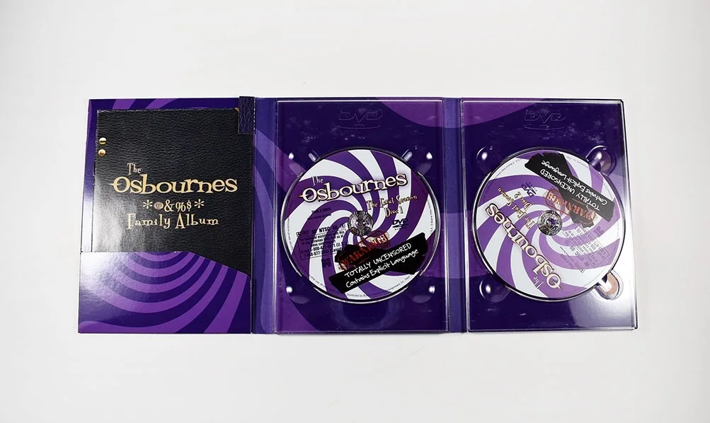 Show Cast — The Osbournes by Ozzy Sharon Jack Kelly Autographed Signed DVD Beckett BAS COA, image 4