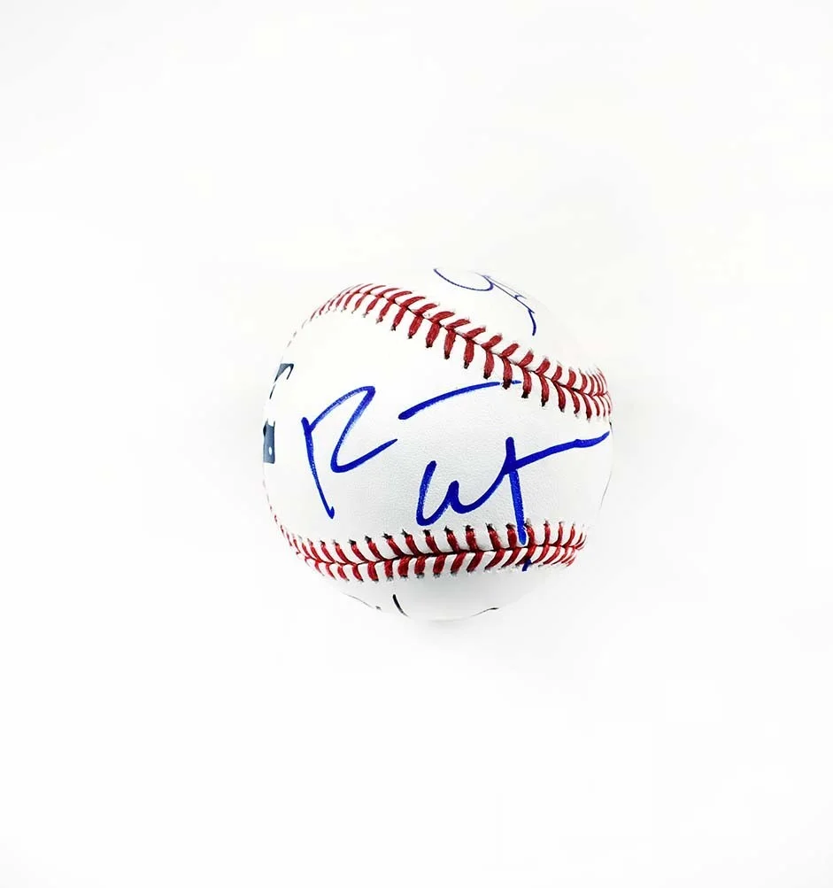Show Cast Members — The Office Cast by 6 Autographed Signed MLB Baseball Authentic PSA/DNA LOA COA, image 3