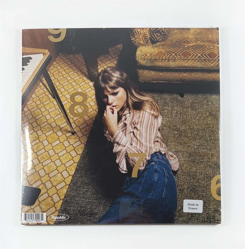 Taylor Swift Midnights Mahogany Autographed Signed Album LP Record PSA/DNA COA, изображение 3