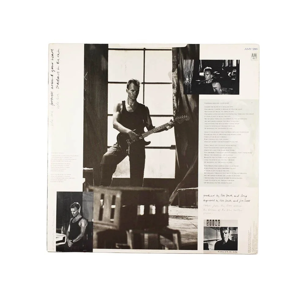 Sting Fortress Around Your Heart Autographed Signed Album Certified PSA/DNA COA, изображение 2