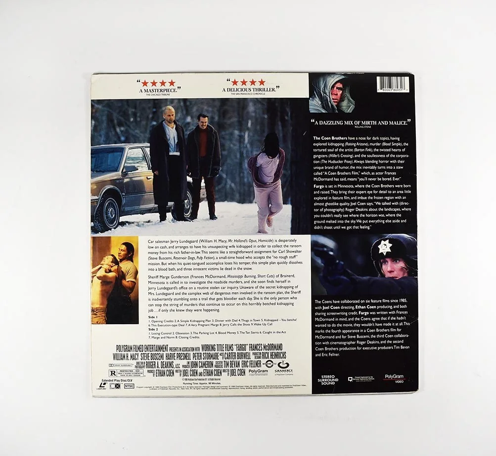 Steve Buscemi — Steve Buscemi Fargo Autographed Signed Laserdisc Certified Authentic PSA/DNA COA, image 2