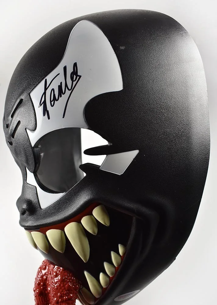 Stan Lee — Stan Lee Spider-Man Venom Mask Avengers Autographed Signed Authentic PSA/DNA COA, image 2