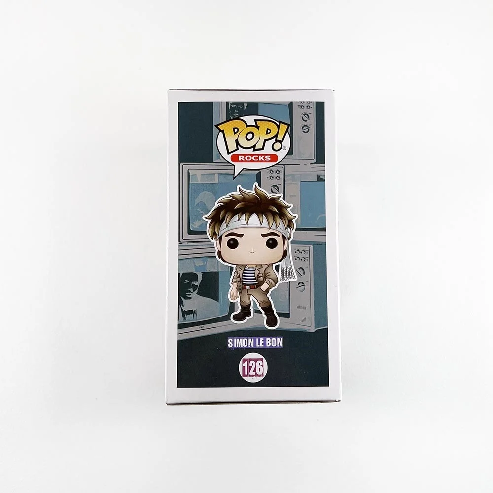 Simon Le Bon Duran Duran Autographed Signed Funko Pop Authentic Beckett BAS COA, image 4