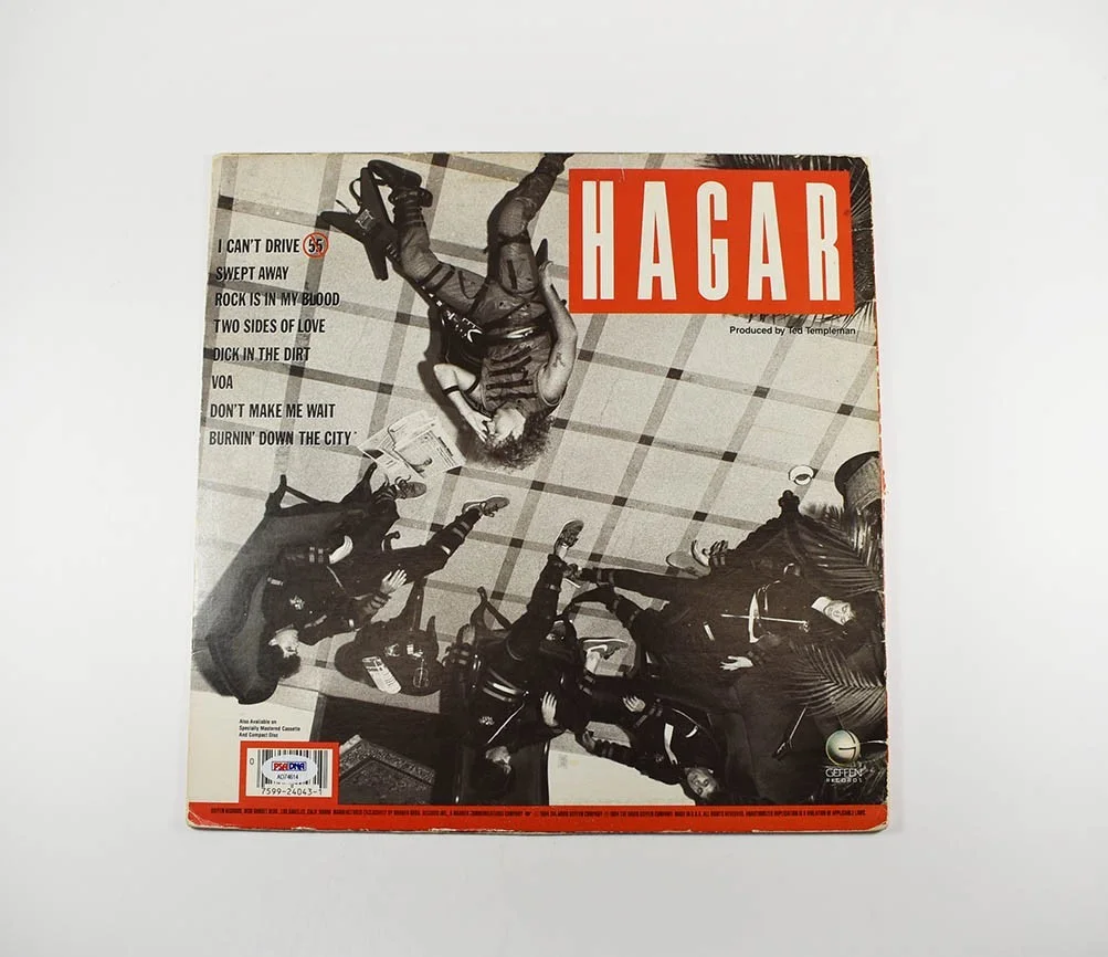Sammy Hagar VOA Autographed Signed Album LP Record Authentic PSA/DNA COA, image 2