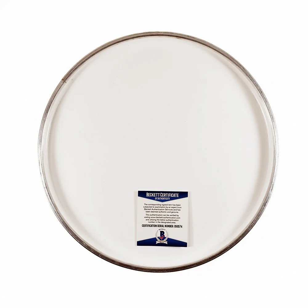 Sammy Hagar Autographed Signed Drumhead Certified Authentic Beckett BAS COA, image 2