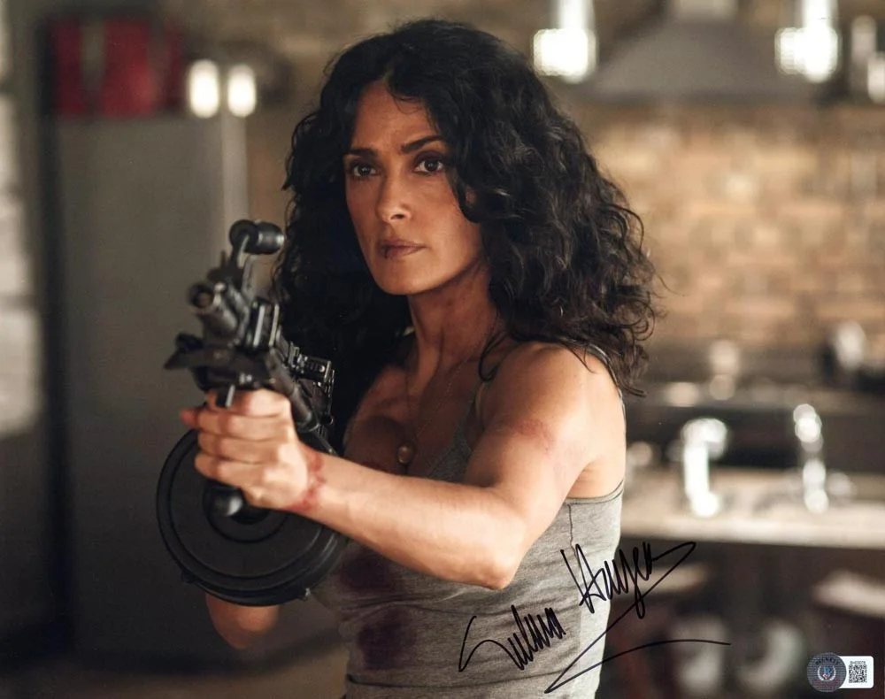 Salma Hayek — Salma Hayek Everly Autographed Signed 11x14 Photo Certified Authentic BAS COA