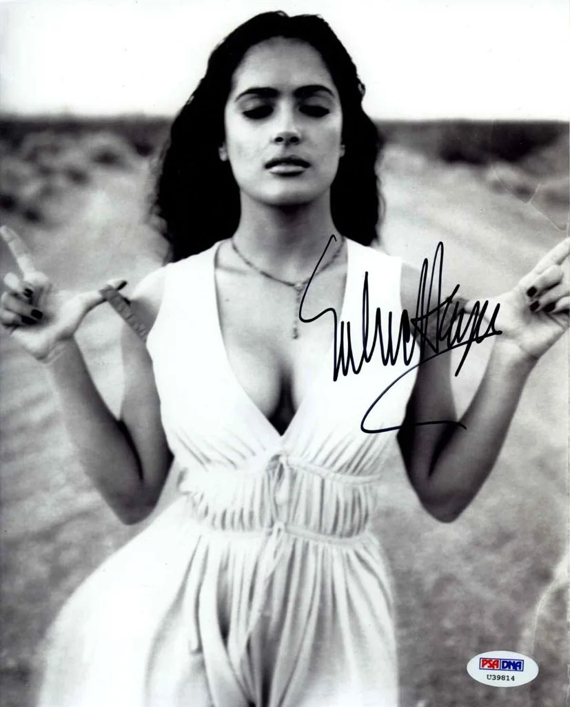 salma hayek — Salma Hayek Autographed Signed 8x10 Photo Certified Authentic PSA/DNA COA