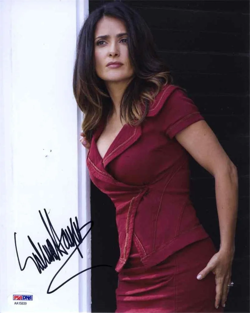 salma hayek — Salma Hayek Autographed Signed 8x10 Photo Certified Authentic PSA/DNA COA