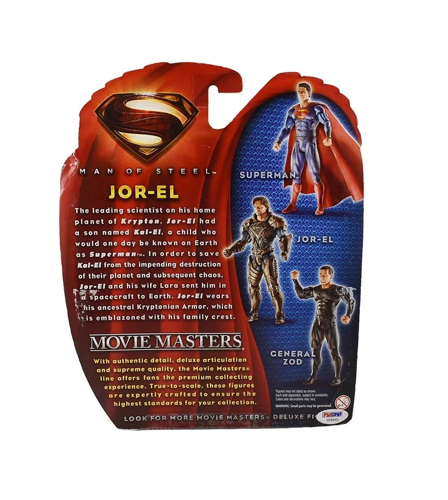 Russell Crowe — Russell Crowe Man of Steel Autographed Signed Action Figure PSA/DNA COA, изображение 2