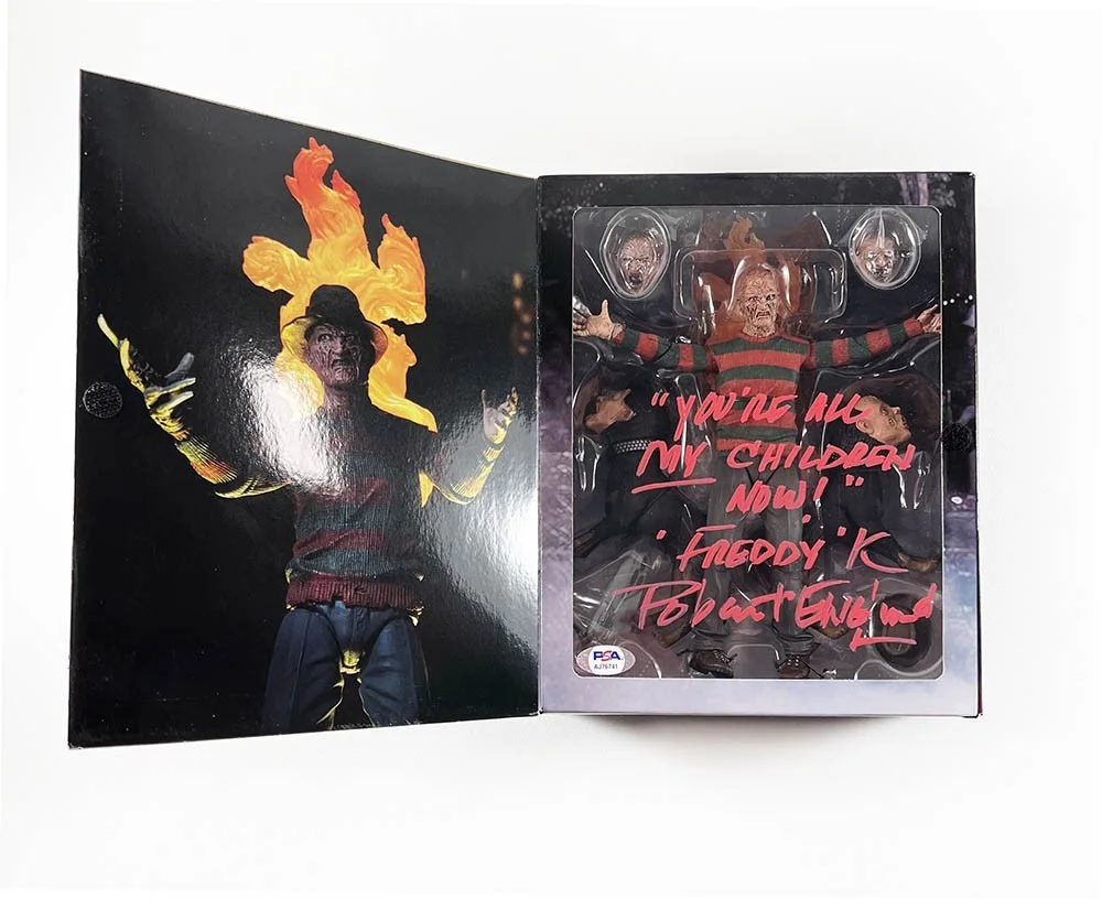 Robert Englund — Robert Englund Nightmare Elm Street Autographed Signed Action Figure PSA/DNA COA, изображение 5