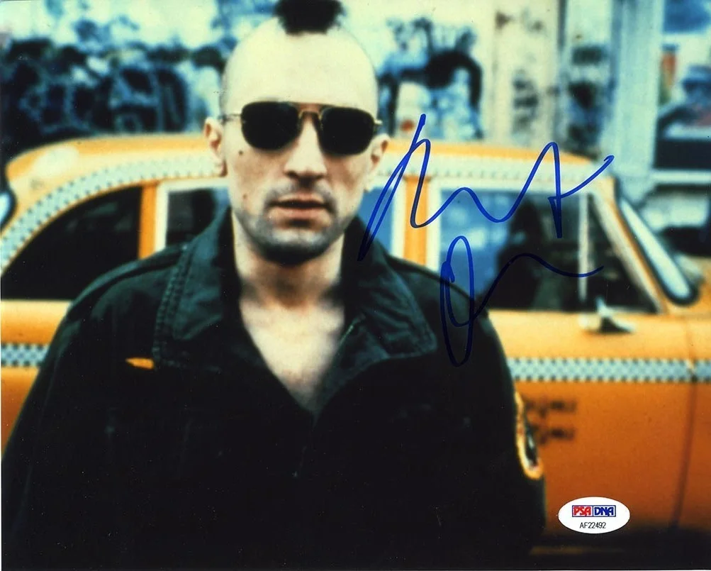 robert deniro — Robert De Niro Taxi Driver deniro Autographed Signed 8x10 Photo PSA/DNA COA