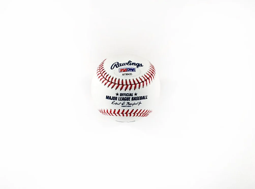 robert deniro — Robert De Niro deniro Autographed Signed MLB Baseball Authentic PSA/DNA COA, image 2