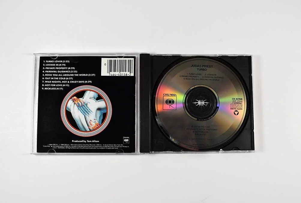 Rob Halford Judas Priest Autographed Signed CD Authentic PSA/DNA COA, image 2