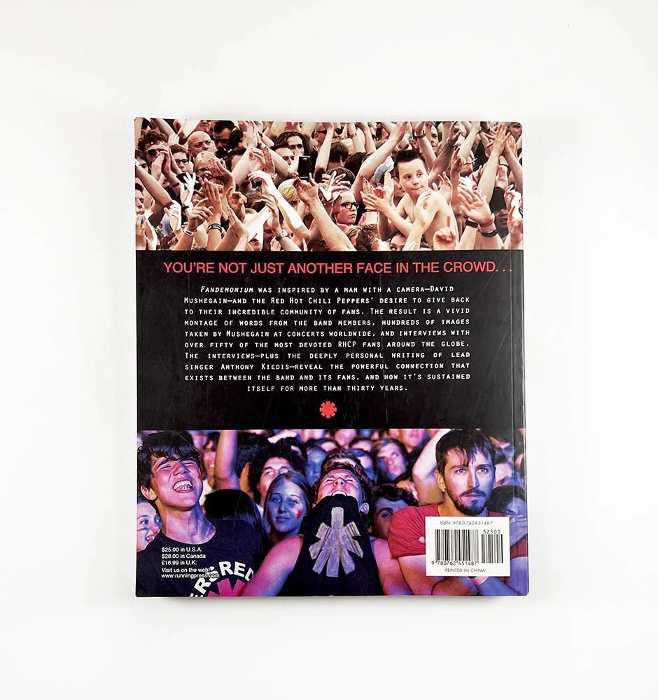 Red Hot Chili Peppers Fandemonium Book Autographed Signed Beckett BAS COA, image 3